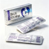 藍色風暴-3 印度藍色風暴雙效威而鋼 Krrista Blue Storm 鋁箔排裝與成分標示 - 西地那非+達泊西汀雙效片