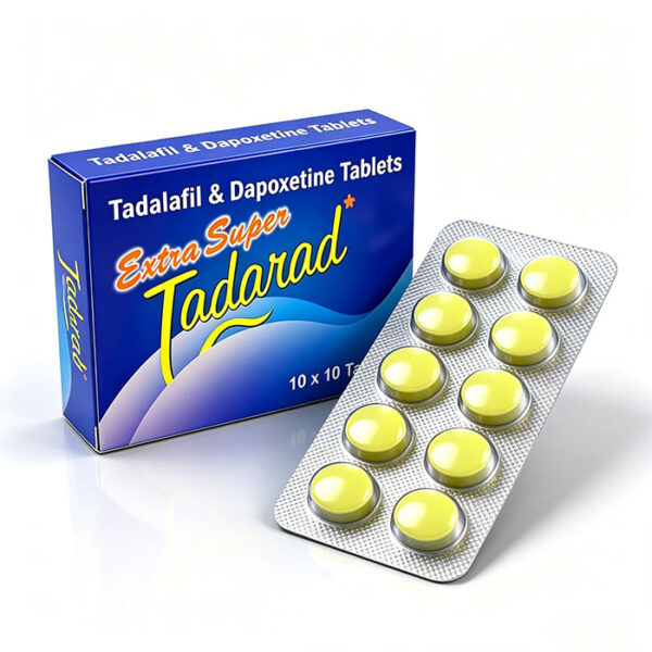 超級必利勁-2 超級必利勁120mg 鋁箔排裝包裝與藥品規格 - Extra Super Tadarad 10x10T 盒裝