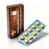 超級艾力達-2 超級艾力達雙效片Levifil Super Power 鋁箔排裝與藥品規格 - 1x10Tablets 盒裝